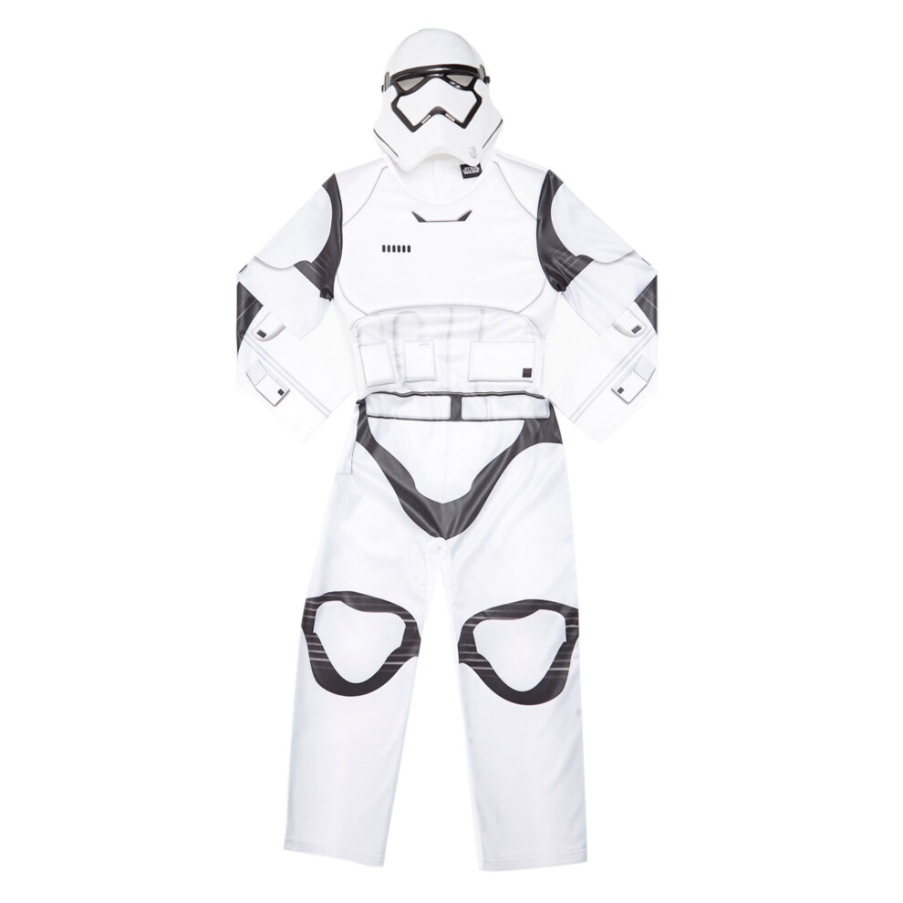 Star Wars (13-14 Years, ) Boys Deluxe Stormtrooper Costume White/Black