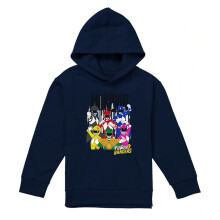 (12-13 Years, Navy) Power Rangers Childrens/Kids It's Morphin Time Heather Pullover Hoodie