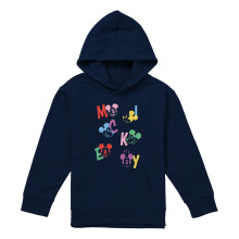 (5-6 Years, Navy) Disney Childrens/Kids Mickey Mouse Letters Hoodie