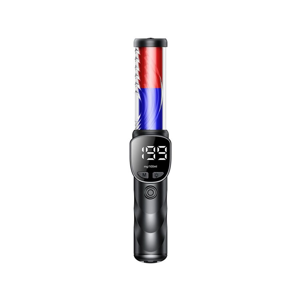 Photos - Breathalyzer New Digital Alcohol Tester Sound and Light Alarm Traffic Home Investigation Alcohol Tester LCD Display Breathalyz
