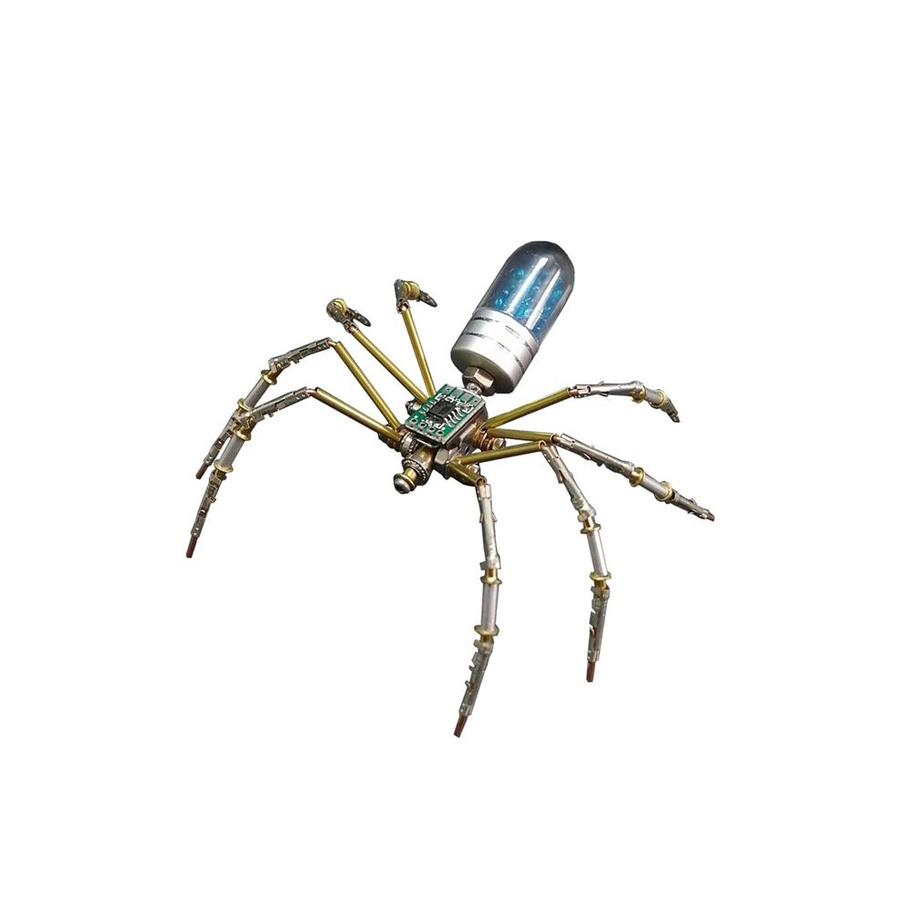 Diy Mechanical Spider Metal Model Kit 3D Puzzles Mechanical Insects Assembly Handmade Metal Puzzles,B 4712143535009