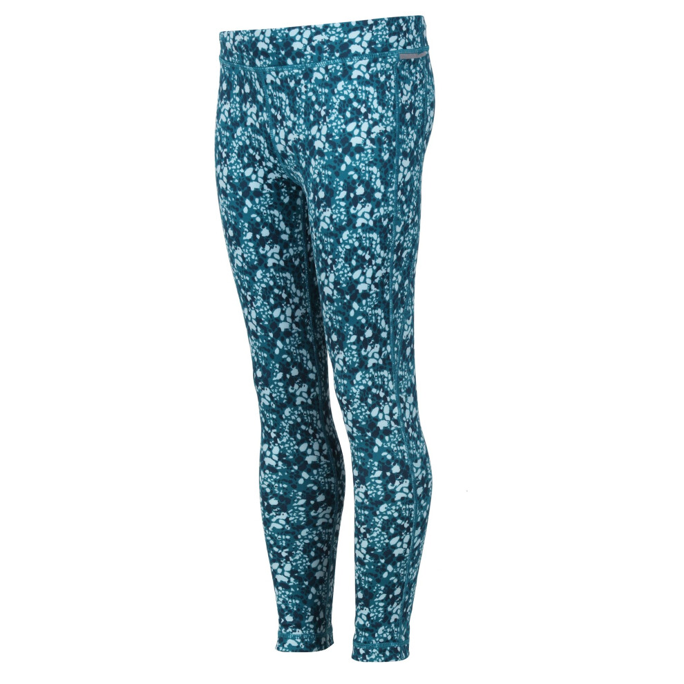 Regatta (7-8 Years, Gulfstream) Childrens/Kids Barlia Abstract Winter Leggings