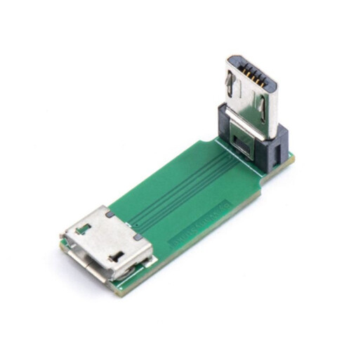 For IFLIGHT 90 Degree L-Shaped Right Angle USB Adapter Version FPV Drone Special Adjustment Extension Board