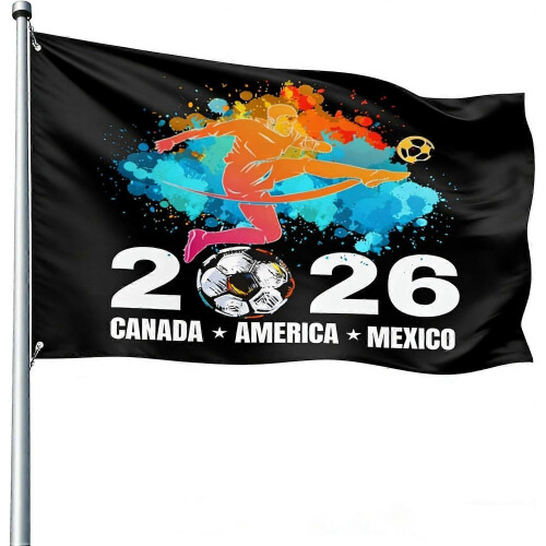 (120cmX180cm) World Cup 2026 Flag Q139
