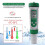 2X Versatile Digital PH Meter 6-in-1 for Water Quality Testing Measures PH, EC, TDS, SALT, S.G, and TEMP 7