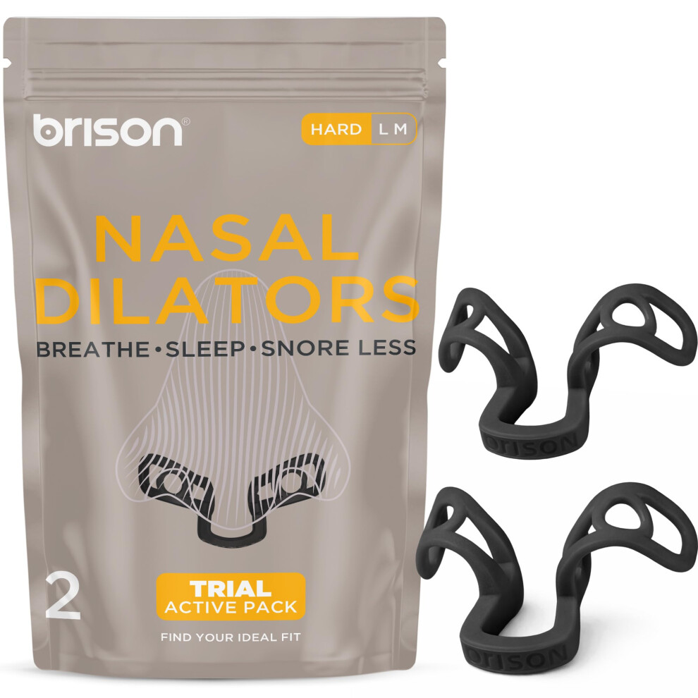 Brison Nasal Dilators For Breathing And Sleeping 2 Pack Anti Snoring Nose Vents Better Sleep Easier Breath Stuffy Nose Relief Airflow Expander Nostri