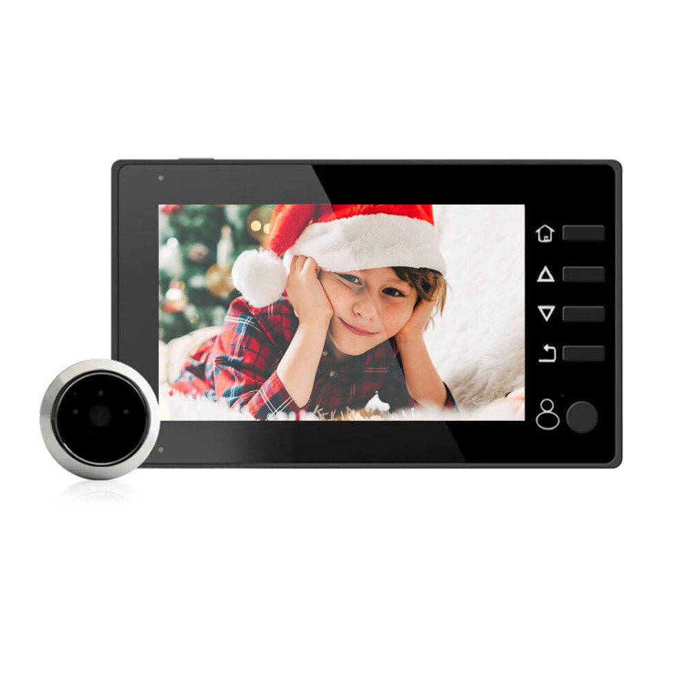 Doorbell Camera -120 Wide Angle Doorbell Camera Pir Motion Detection Infrared Doorbell Peephole 6900890405524
