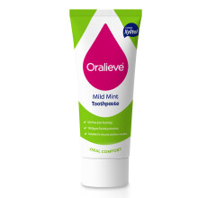 Oralieve Ultra Mild Toothpaste (1 x 75ml), SLS-Free Formula for Sore, Dry, Sensitive Mouths with Fluoride & Xylitol – Genuine Oralieve Toothpaste