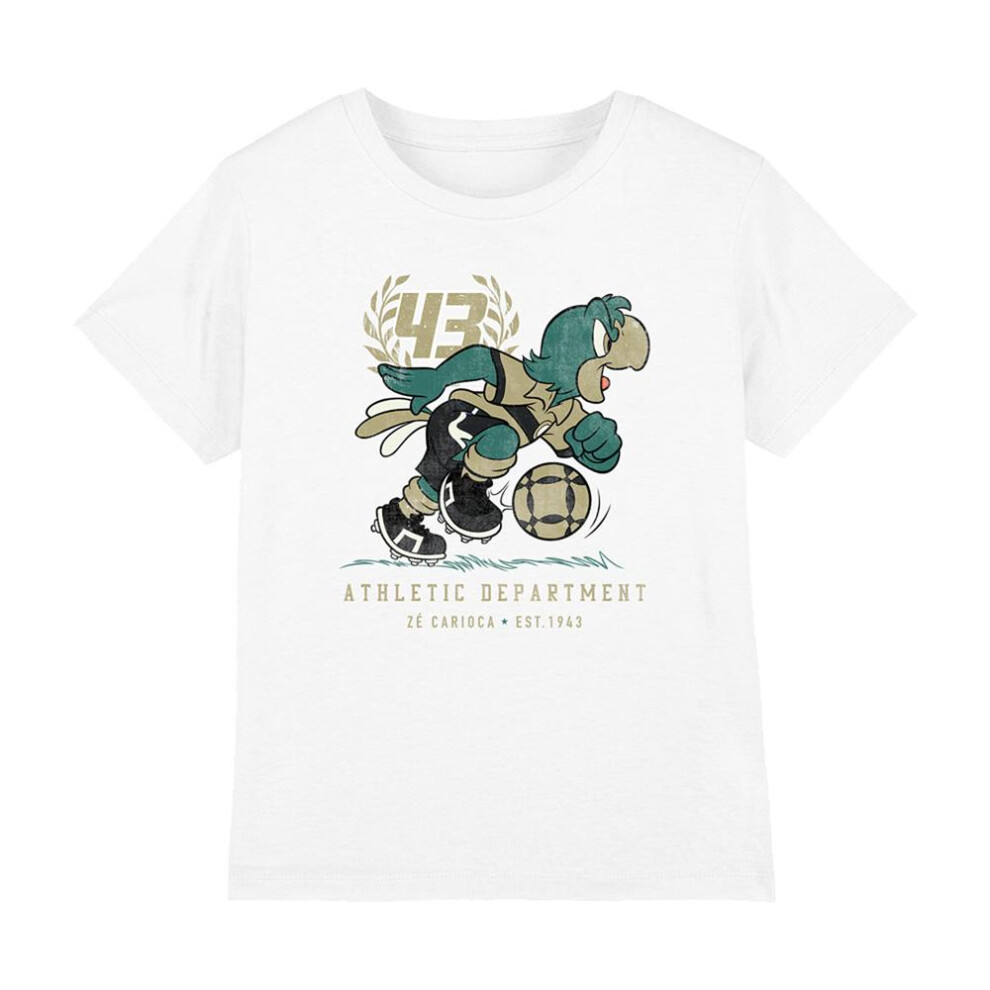 Disney (3-4 Years, White) Childrens/Kids Ze 43 Football T-Shirt