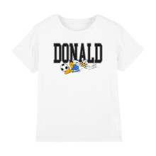 (9-11 Years, White) Disney Childrens/Kids Kick Donald Duck Football T-Shirt