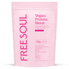 Free Soul Vegan Protein Powder | Formulated for Women | 600g | 20g Protein with Added Nutrients | Gluten & Soy Free Plant-Based Nutrition Shake | Pea