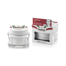 Proraso Pre Shave Cream, 100ml, Sensitive Pre Shaving Cream for Men Softens Skin