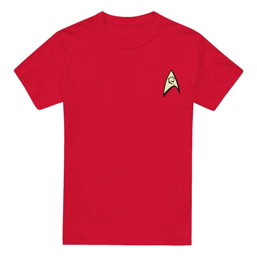 Star Trek (S, Red) Star Trek Mens Engineering Uniform T-Shirt