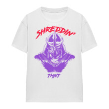 (XXL, White) Teenage Mutant Ninja Turtles Womens/Ladies Shreddin' Shredder T-Shirt
