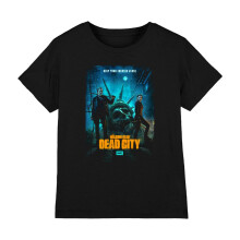(9-11 Years, Black) The Walking Dead Childrens/Kids Dead City Poster Art T-Shirt