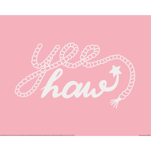 (80cm x 60cm, Multicoloured) Jolly and Dash Yee Haw Print 2