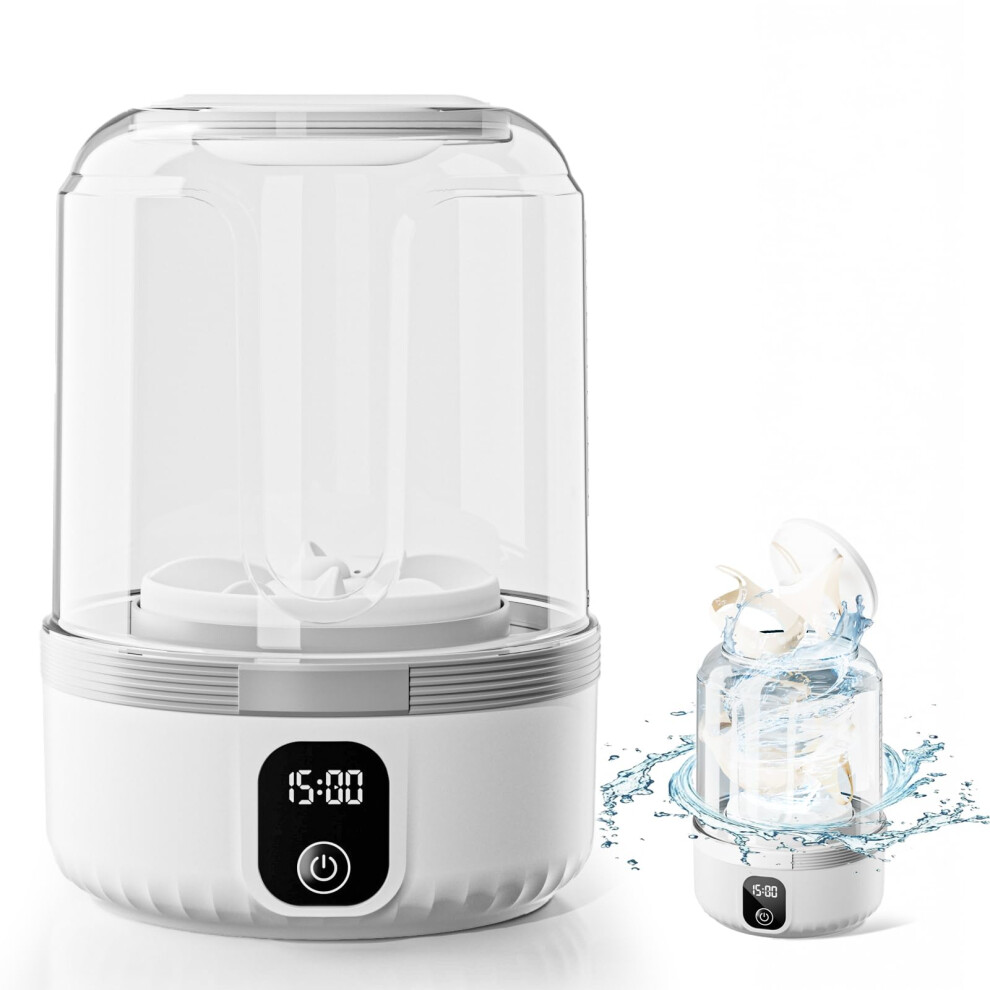 Scbestuygo Portable Mini Washing Machine, Rechargeable Portable Washer