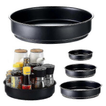 Plateau rotatif à 360 pour le rangement de la cuisine - Porte-pots à épices et à en-cas