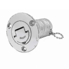 Brandstofvuldop van 38 mm, gemaakt van 316 roestvrij staal, voor benzine, diesel en afvalwater - accessoire voor jachten en boten