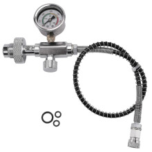 PCP Fill Station Adapter G5/8 DIN 300 Bar for Diving Cylinders with 50cm Hose
