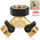 2-way Y-distributor for Washing Machine Watering Circuit Connection - Double Tap 1