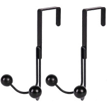 Crochets doubles de suspension à suspendre à la porte (2 pièces)