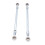 255mm Go Kart Steering Tie Rod Kit 8mm 1