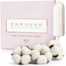 100% Organic Cotton Tampons | Biodegradable & Toxin Free | Hypoallergenic - Irri