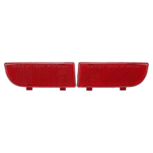 Coppia di catarifrangenti paraurti rossi per Mercedes-Benz Vito W639 2003-2015.