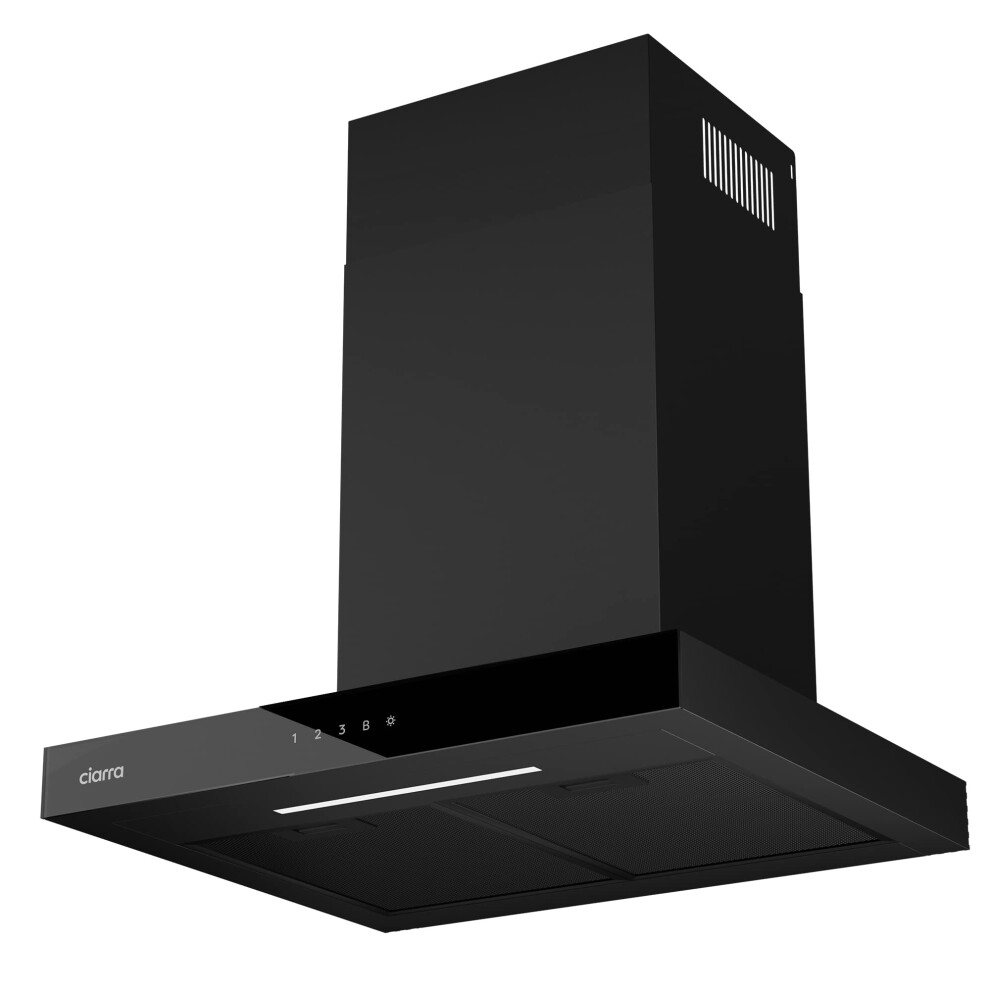 Ciarra Cbcb6102 Wifi App Touch Control Cooker Hood 60Cm Recirculating&