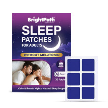 Sleep Patches for Adults Extra Strong – Natural Sleep Aid Patch for Men & Women | Magnesium Sleep Patches | 30 Patches (30-Day Supply) | Melatonin-F
