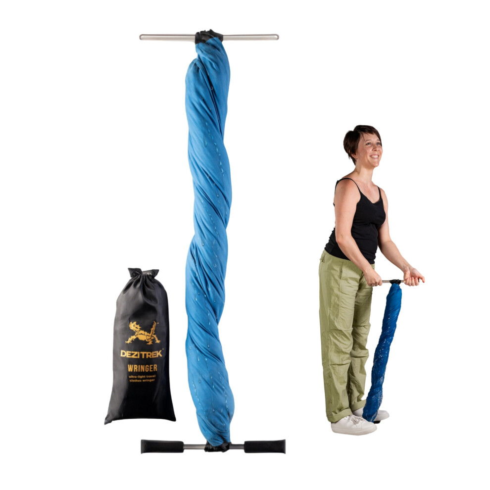 Dezitrek Ultra-Light Clothes Wringer – Manual Water Remover For Hand W