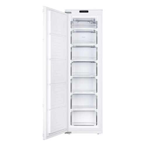 Candy Candy CUS518EWK Integrated Upright Freezer 204L Total Capacity, White, E Rated
