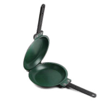 Non-stick Ceramic Double Sided Flip Frying Pan - for Pancake Making in European Kitchens