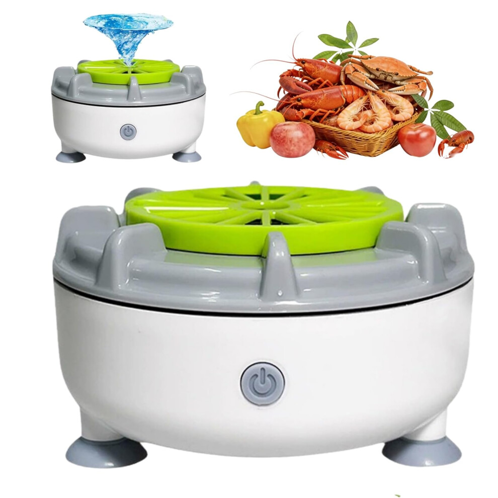 Efficient Portable Fruit and Vegetable Washer, Rechargeable, Waterproo