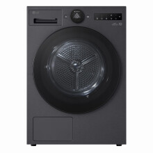LG VX70 Series AI Dry RHX7009TBB Wifi Connected 9Kg Heat Pump Tumble Dryer - Black - A+++ Rated