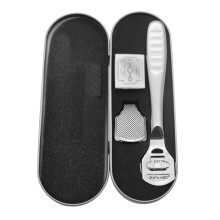 Premium Stainless Steel Foot File Kit - Effective Pedicure Tool for Removing Dry Skin, Cracked Heels & Calluses | Wet & Dry Use | Durable Pedicure Ki