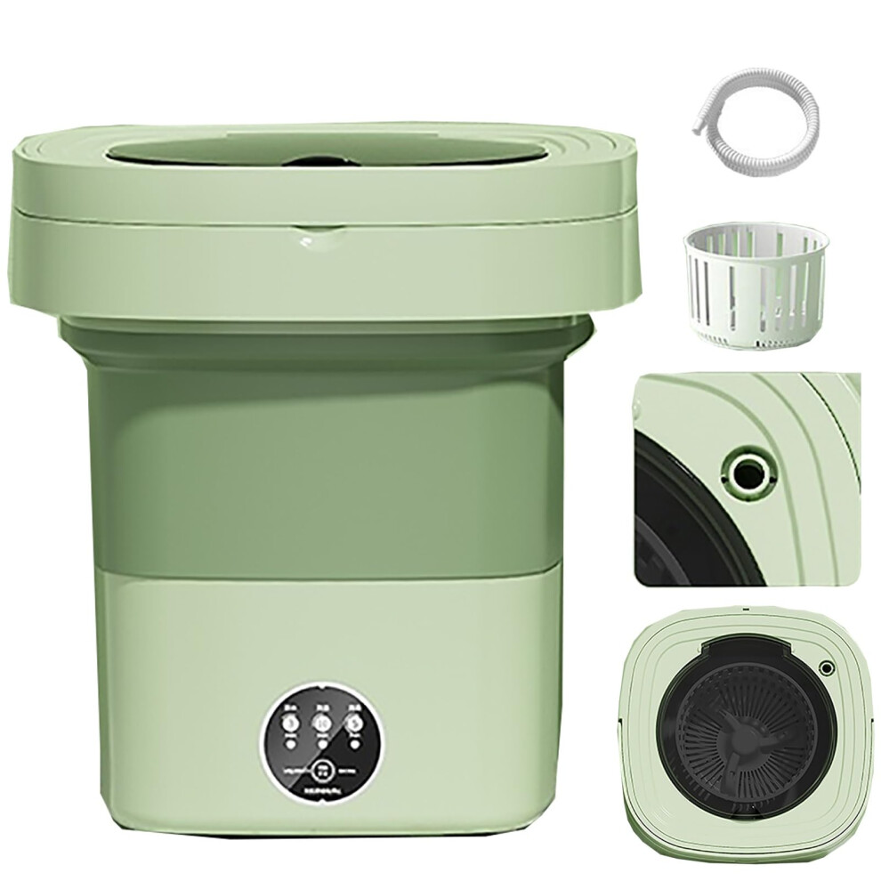 Mkyoko Portable Washing Machine, Mini Washing Machine Foldable, 15L Large Cap