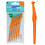 Tepe TePe Interdental Brush Angle, Orange, 0.45mm/ISO 1, 6pcs, Interspace Cleaning, P 1