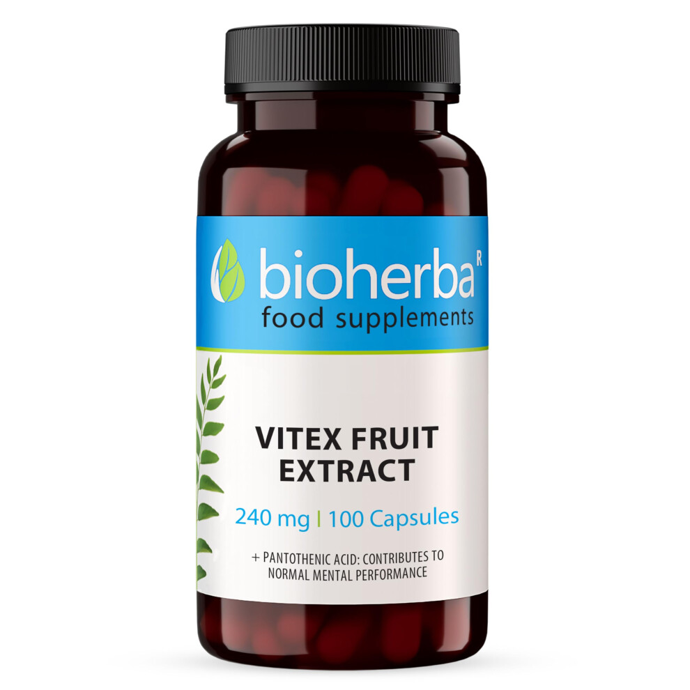 Bioherba Vitex 240 Mg Â 100 Capsules | Traditional Chasteberry Supplement For WomenâS Monthly Balance By