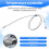 3.3Ft K Type Thermocouple Temperature Controller 0-400C Sensor Probe 6