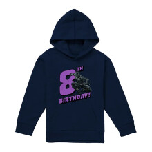 (5-6 Years, Navy) Black Panther Childrens/Kids 8th Birthday Hoodie