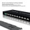 4K KVM -Compatible Multiviewer Multi Channel Video Seamless Multiplexer  8x1 Out USB, EU Plug 6