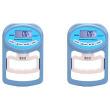 2X Hand Dynamometer Grip Fitness Wrist Hand Dynamometer Grip Meter Electronic Measurement 265 Lbs Hand Strength