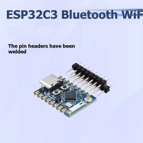 ESP32C3 PRO  Development Board Onboard ESP32-C3FH4 Chip Module WiFi BT Function the Pin Header Has Been Soldered 2
