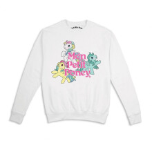 (M, White) My Little Pony Womens/Ladies Mon Petit Poney Sweatshirt