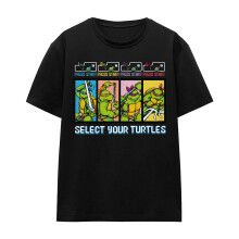 (M, White) Teenage Mutant Ninja Turtles Womens/Ladies Select Your Turtles T-Shirt