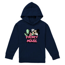 (12-13 Years, Navy) Disney Childrens/Kids Holiday Mickey Mouse Pullover Hoodie