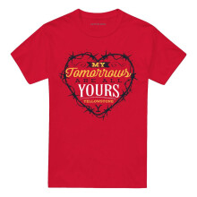 (XXL, Red) Yellowstone Unisex Adult My Tomorrows Are All Yours Heart T-Shirt