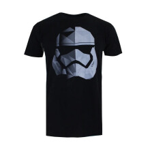 (XXL, Black/White) Star Wars Mens Trooper Geometric T-Shirt